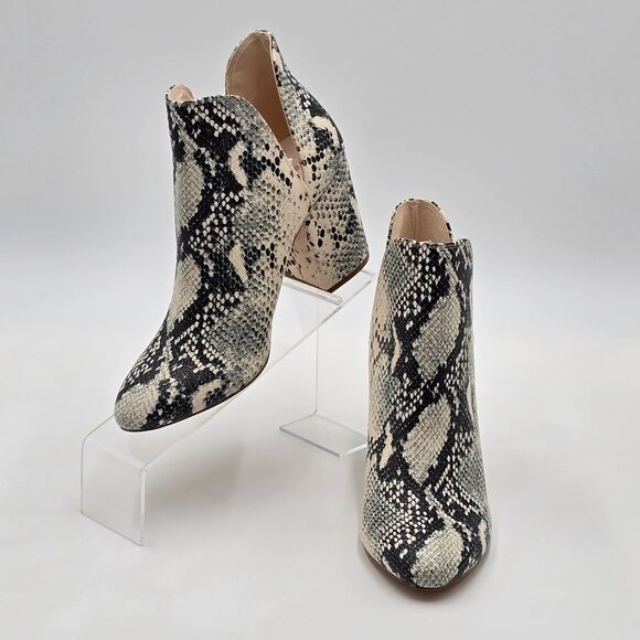 Madden Girl Snake Print Ankle Booties - Picture 8 of 16